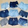 [bán sỉ không bán lẻ],Set 2 short jean bé gái Cat & Jack, hàng VN xuất khẩu * Size: 12m - 5T